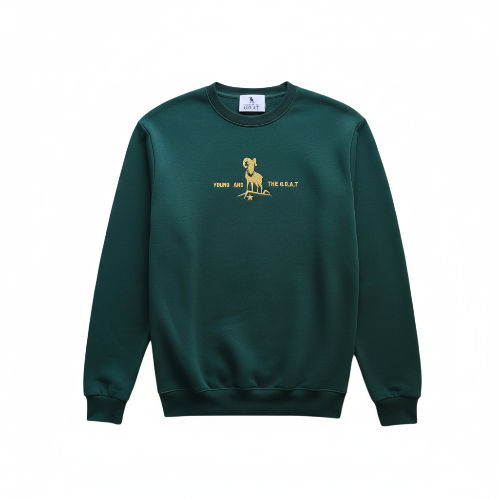 Sweater YOUNG and the G.O.A.T