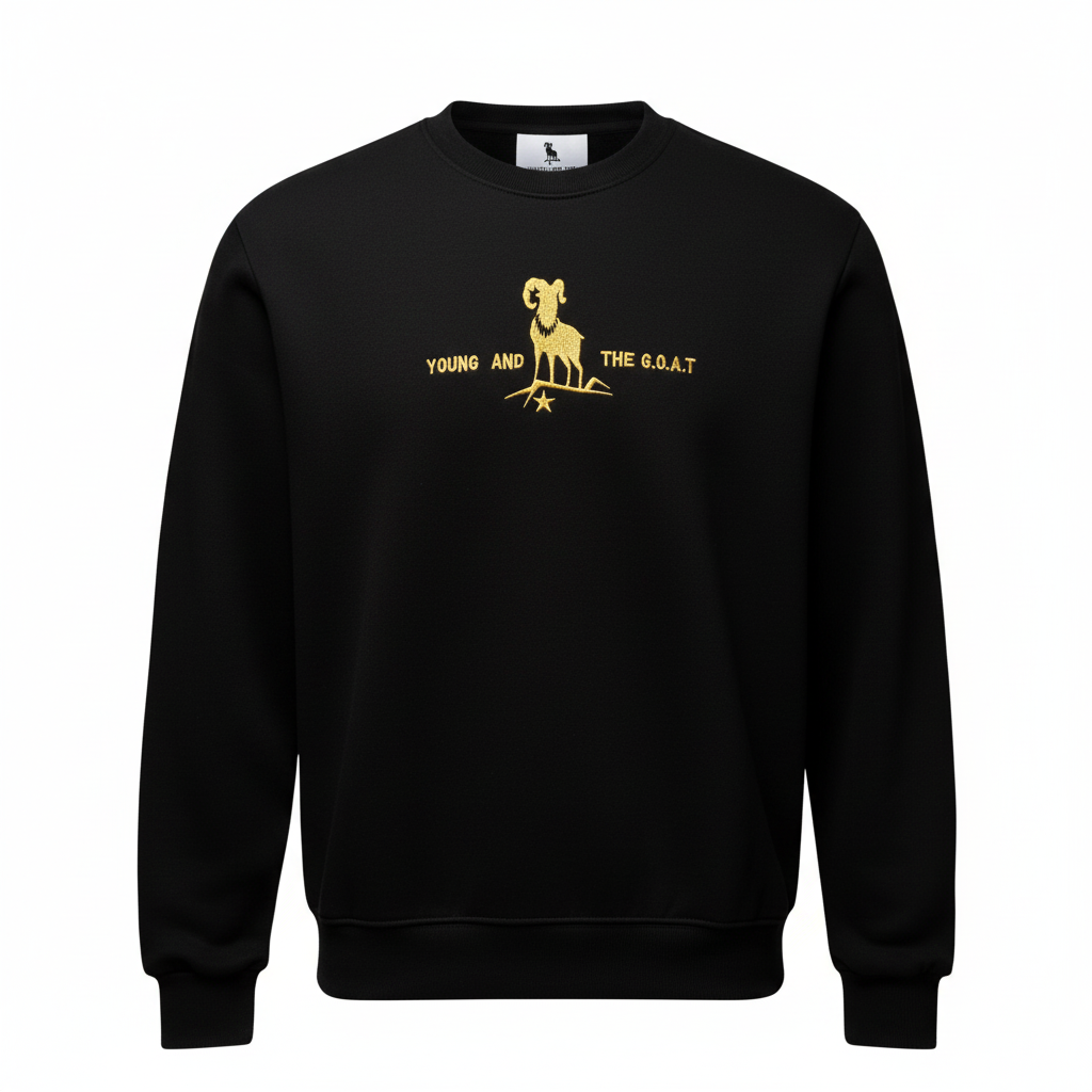 Sweater YOUNG and the G.O.A.T