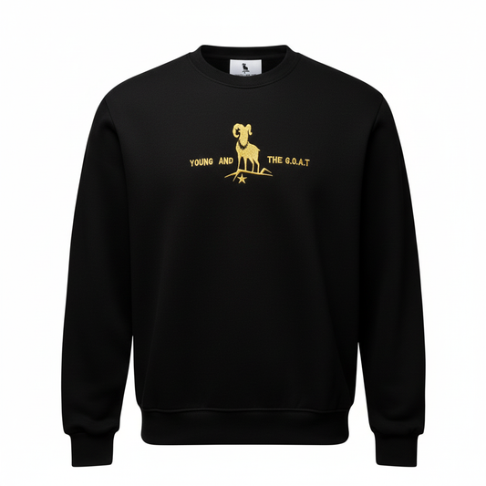Sweater YOUNG and the G.O.A.T